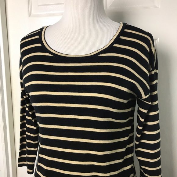 Nine Four One Stripped Top. Size S - Picture 2 of 7